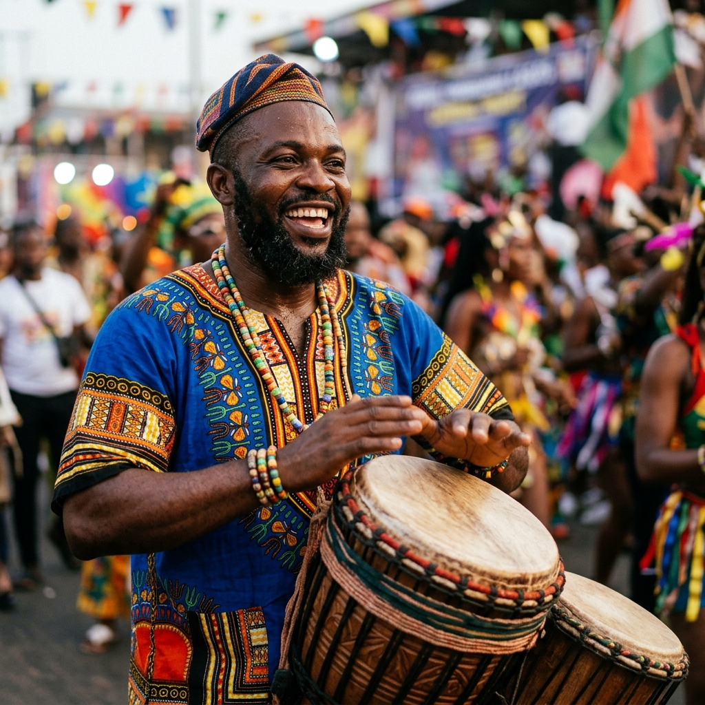 Traditional Drummer